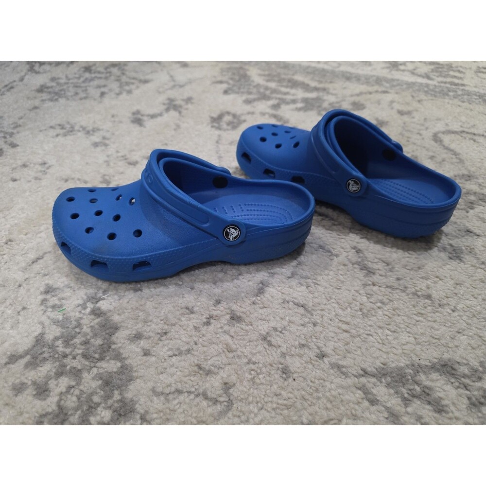 Crocs Classic Clog Unisex Adults Slip-On Shoes Water Sandals Blue M 6/ W 8